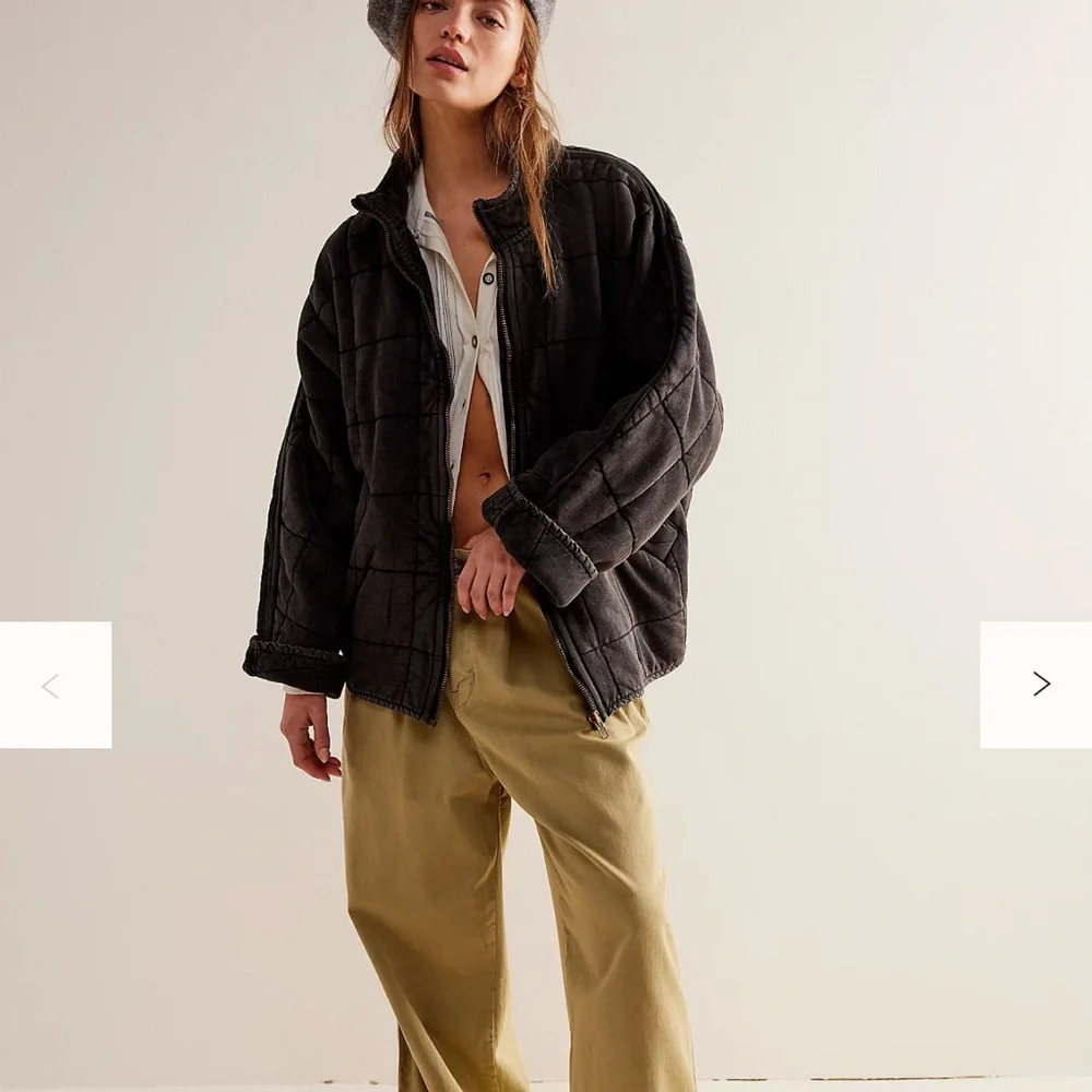Free People Dolman Quilted Knit Jacket - Picture 4 of 5